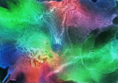 Alkol mürekkemi, akrilik, suluboya renkli soyut arka plan