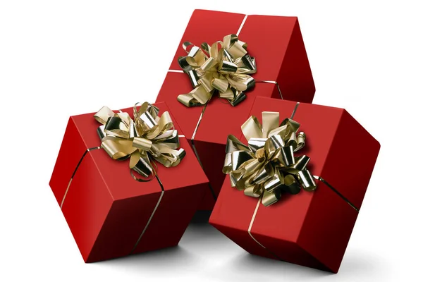 Tres regalos — Foto de Stock