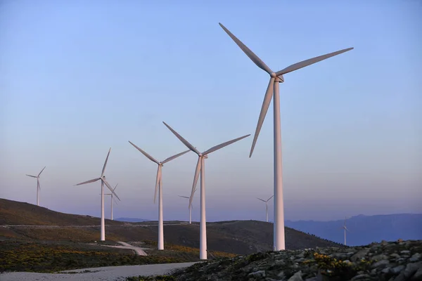 Windmills park — Stock Photo, Image