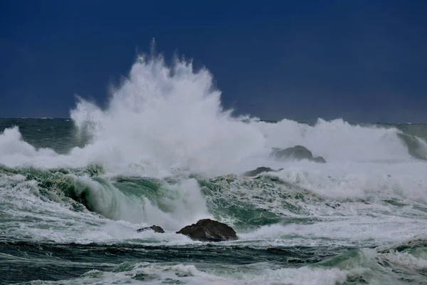 La potenza del mare — Foto Stock