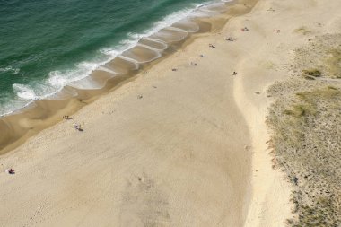 Plajın kıyı perspektifi