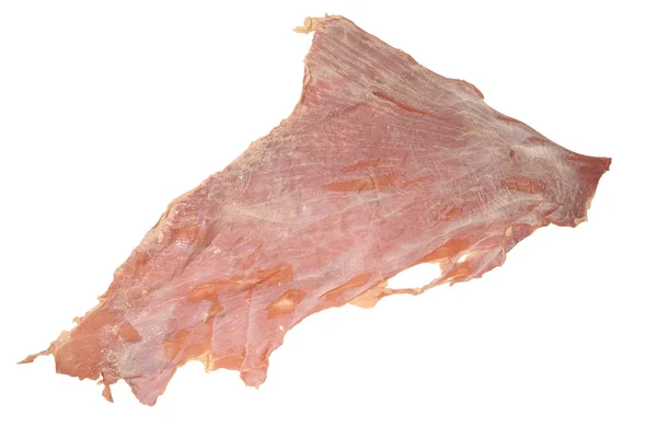 Rohes Fleisch Isoliert Auf Weißem Hintergrund — Stockfoto