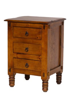    bir başucu masasının beyaz arka plan üzerinde resim                            