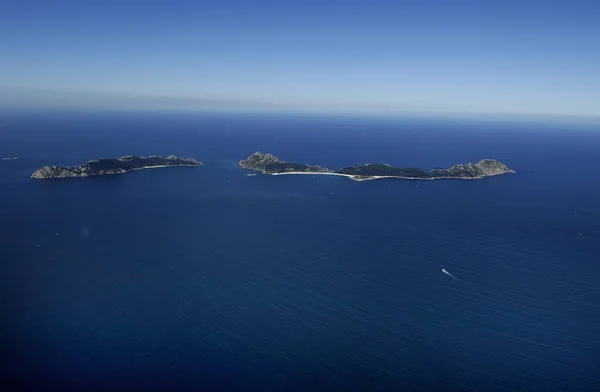 Islas Cies, Vigo, Ispanya, plaj