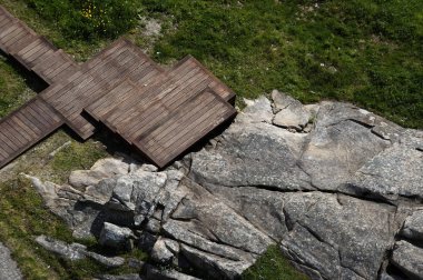 Mogor petroglifler alanının görüntü, Marin-Galiçya