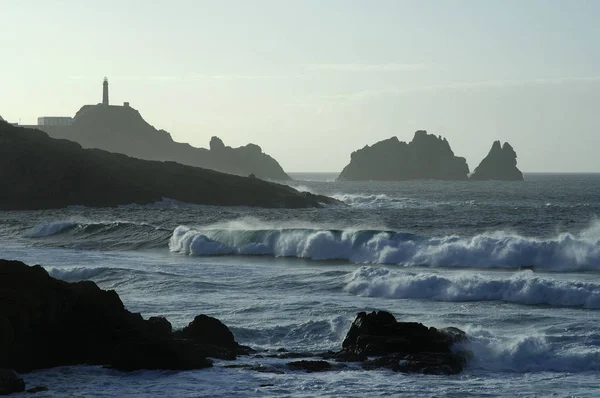 Panorâmica Litoral Região Galiza Espanha — Fotografia de Stock