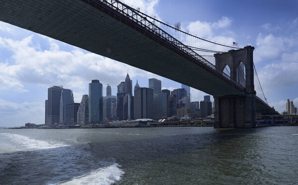 Panoramic of the Isle of Manhattan, New York