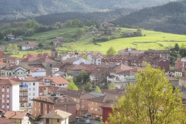 Larrabetzu Hermoso Pueblo Situado Valle Txorierri Corazón Bizkaia País Vasco — Foto de Stock