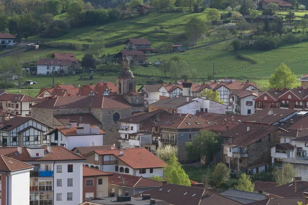 Larrabetzu Hermoso Pueblo Situado Valle Txorierri Corazón Bizkaia País Vasco — Foto de Stock