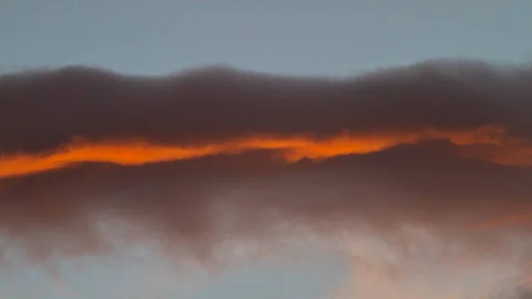 Padrões Nuvens Coloridas Com Luz Hora Dourada — Fotografia de Stock