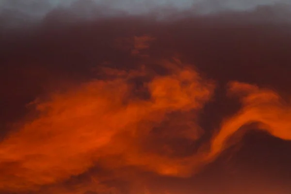 Πολύχρωμα Μοτίβα Σύννεφο Χρυσό Φως Ώρα — Φωτογραφία Αρχείου