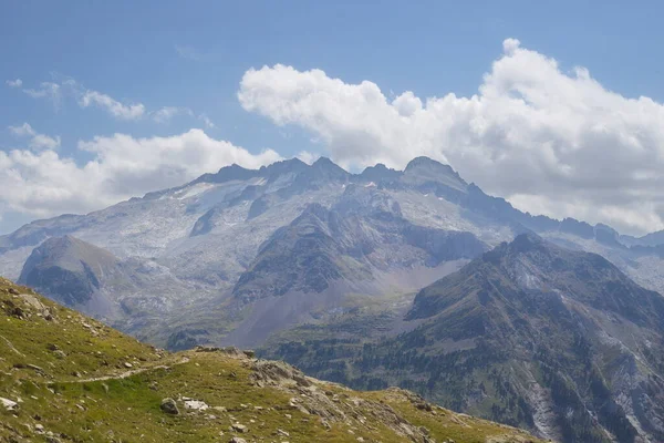 Benasque Huesca Spanien Augusti 2017 Posets Maladeta Naturpark Ett Spanskt — Stockfoto