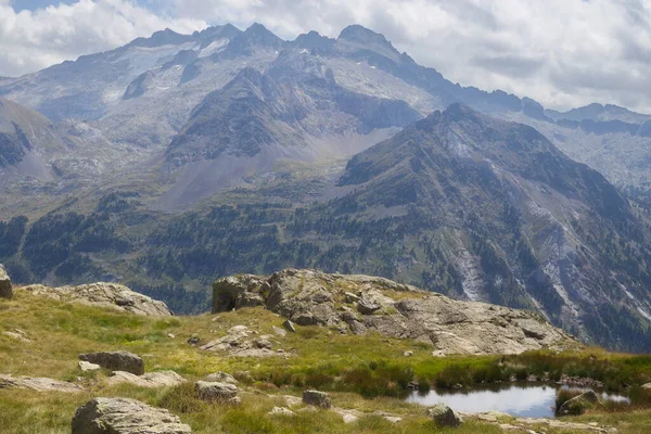 Benasque Huesca Spanien August 2017 Der Naturpark Posets Maladeta Ist — Stockfoto