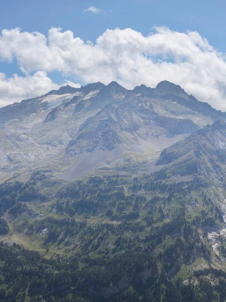 Benasque Huesca Spanien August 2017 Der Naturpark Posets Maladeta Ist — Stockfoto