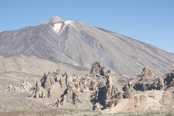 Teide Ulusal Parkı, Gran Canaria / İspanya; Ekim 2011. Ulusal parkın volkanik manzarası