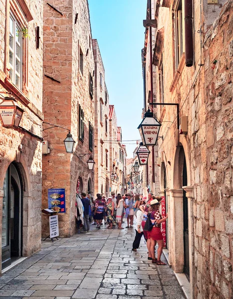 Streets Old Dubrovnik Croatia — Stock Photo, Image