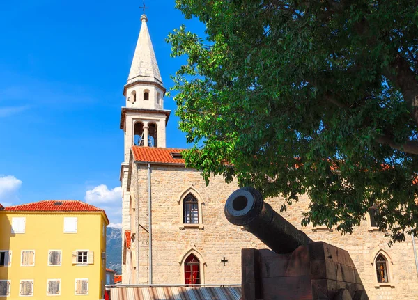 Vista Cidadela Para Torre Sineira Catedral São João Batista Cidade — Fotografia de Stock