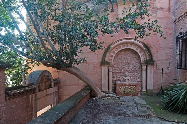 Palma Mallorca España Noviembre 2011 Detalles Arquitectura Histórica Pueblo Español — Foto de Stock