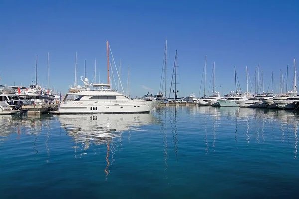 Palma Mallorca Spagna Giugno 2018 Palma Porto Turistico Yacht Umore — Foto Stock