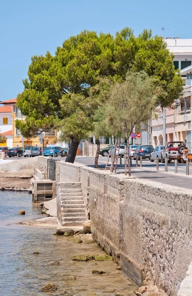 Palma Mallorca Spanien Juli 2012 Cala Gamba Trappa Vattnet Den — Stockfoto