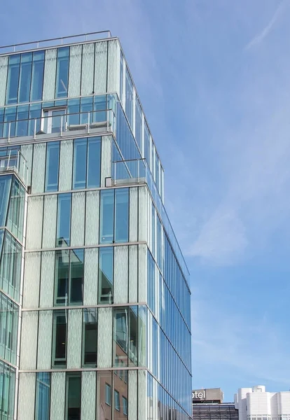 Stockholm Sweden September 2018 Modern Office Glass Architecture Central Stockholm — Stock Photo, Image