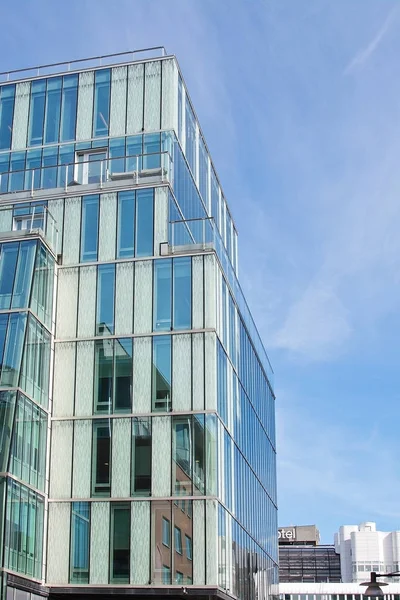 Stockholm Sweden September 2018 Modern Office Glass Architecture Central Stockholm — Stock Photo, Image