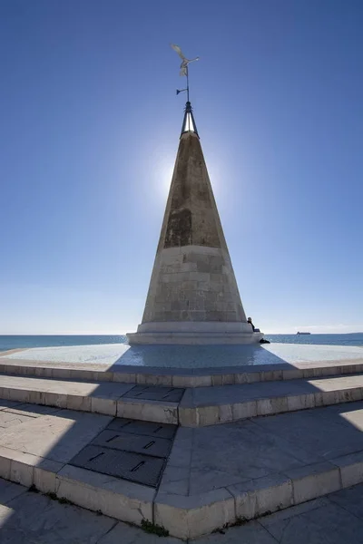 Palma Mallorca España Febrero 2019 Torre Molinar Centrada Cubrir Sol — Foto de Stock