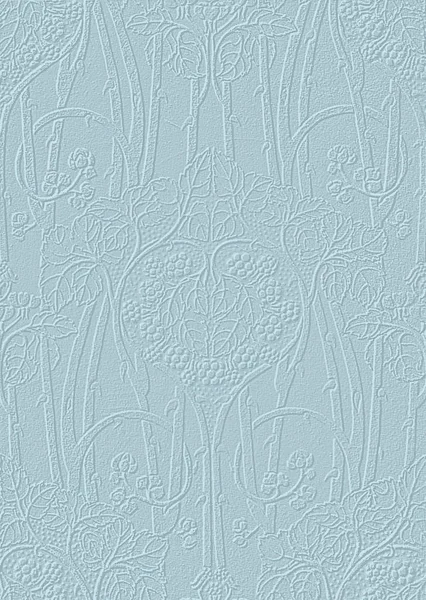 Teksturę Tła Secesyjnym Stylu Vintage Tiffany Niebieski Kolor Subtelnych Relief — Zdjęcie stockowe