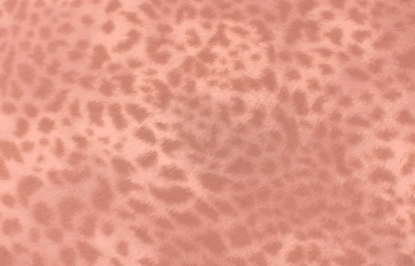 Falso padrão de pele de leopardo cor Coral vivo — Fotografia de Stock