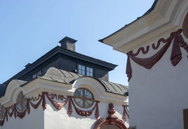 Edifícios e detalhes no castelo de Karlberg — Fotografia de Stock