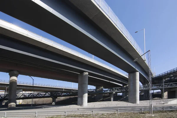 Pont surplombant Stockholm Suède — Photo