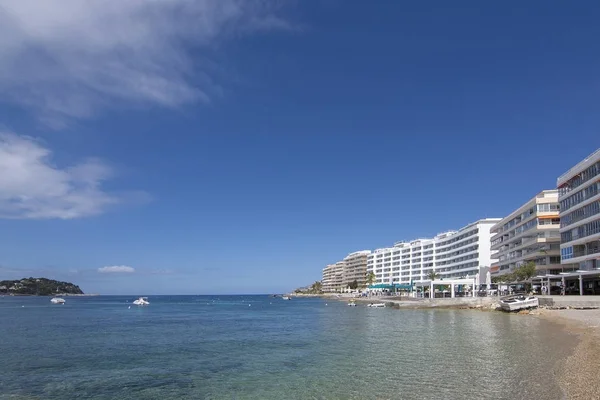 Hotels am Meer Appartementhäuser Meer Santa Ponsa Mallorca — Stockfoto