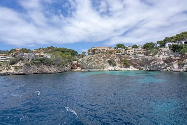 Vackra byggnader Cala Fornells Sea Mallorca — Stockfoto