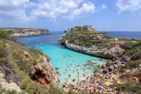 Turquoise Calo des Moro Mallorca — Stockfoto