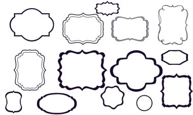 çiftlikler ve etiketler vektör tasarımı 