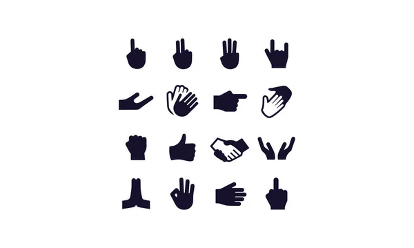 Gesture Icons矢量设计 — 图库矢量图片