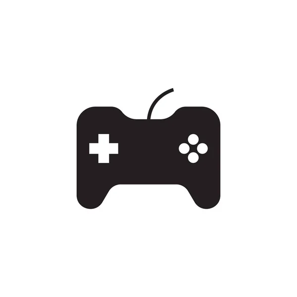 Ícone de vetor Joystick, símbolo de console de jogo. Design simples e plano f — Vetor de Stock