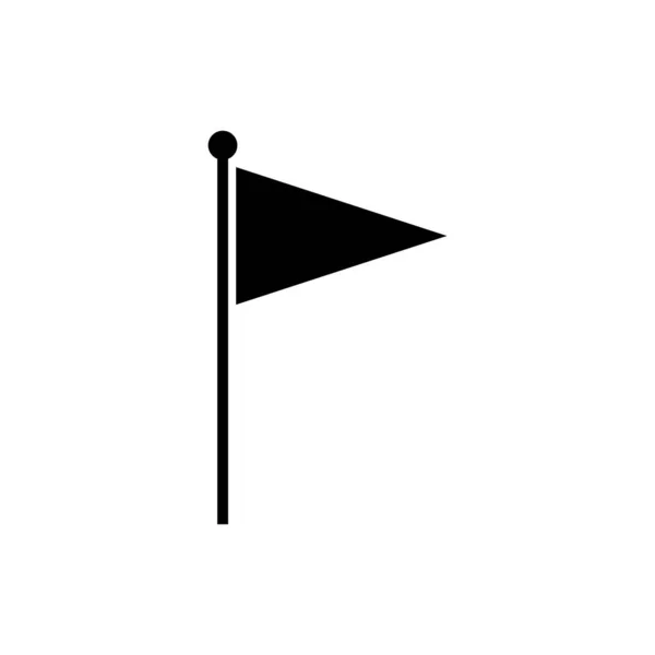 Vetor ícone bandeira — Vetor de Stock