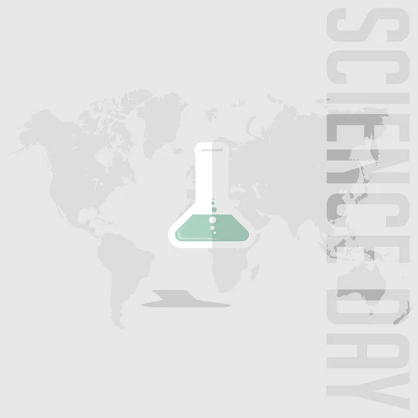 World Science Day — Stock Vector