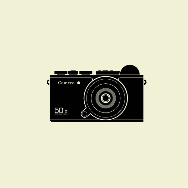デジタルミラー｜少ないカメラベクトルデザイン — ストックベクタ