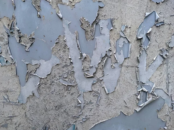 Placa gris envejecida pintada de metal como fondo abstracto. Copiar espacio lugar para el texto — Foto de Stock