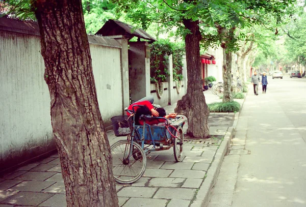 Iş sırasında uyku — Stok fotoğraf