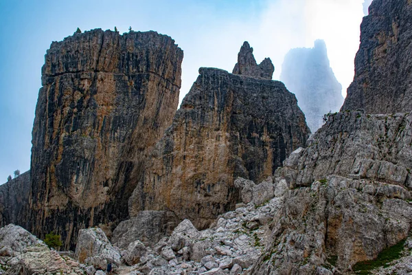 Cinque Torri ve Dolomitech 3 — Stock fotografie