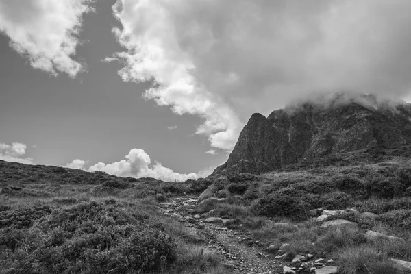 南蒂罗尔一的高山山峰 — 图库照片