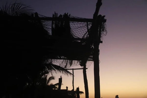 Večer Isla Holbox — Stock fotografie