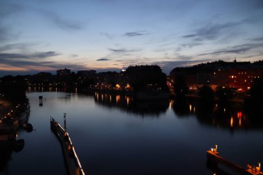 Sdermalm'in gece manzarası, Stockholm