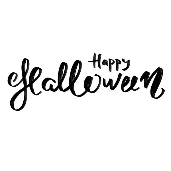 Feliz Banner Texto Halloween Digitais — Fotografia de Stock