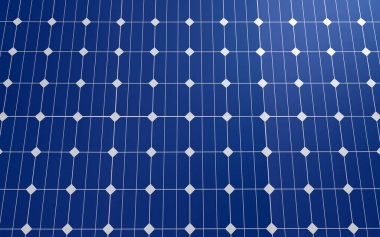 Temiz enerji 3d render. Yeni alternatif enerji.