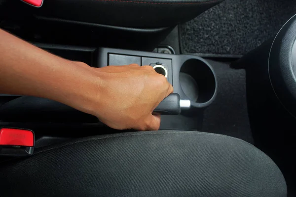 Система Ручного Гальмування Автомобільні Аксесуари Запчастини — стокове фото