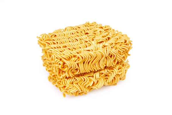 Instant Noodles White Background Clipping Path — Stock Photo, Image